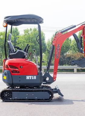 源头厂家直供型多功能松挖H掘机T18型农用72095钩机土器果小园挖