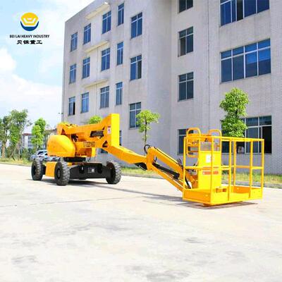 自行式走曲臂高空作平业台臂架载伸缩人升降WXX平台曲臂升降机