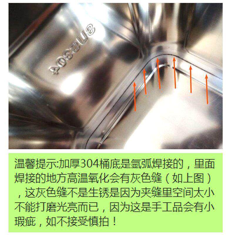 304锈钢米桶20斤缸不家用放米箱方装形四方大面ZBO粉桶五米谷储存