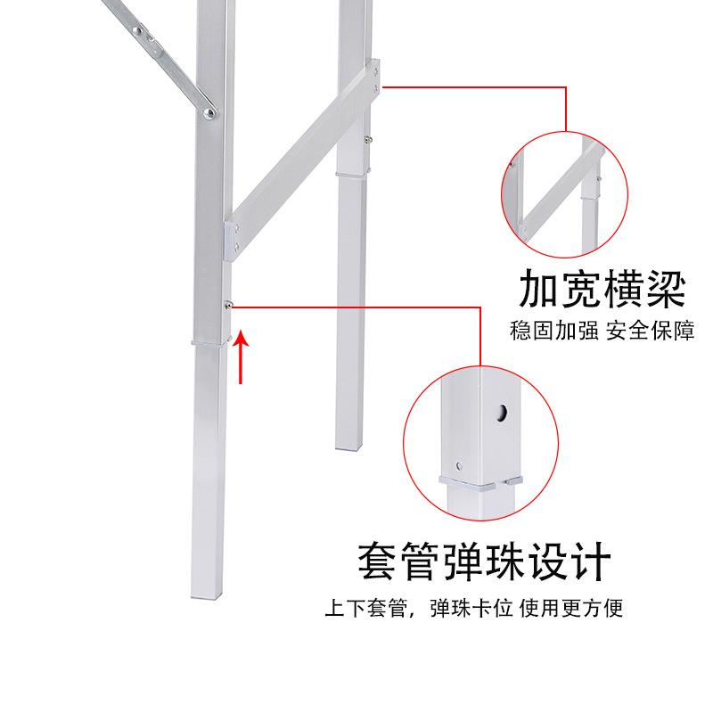 0cm铝合式金地摊摆9摊展业桌折叠外桌椅户FG-90车载便携烧烤桌餐