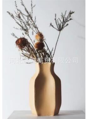 现代约创意脂不VHZ树规则简花器花插花瓶楼样板房售处桌面电视柜