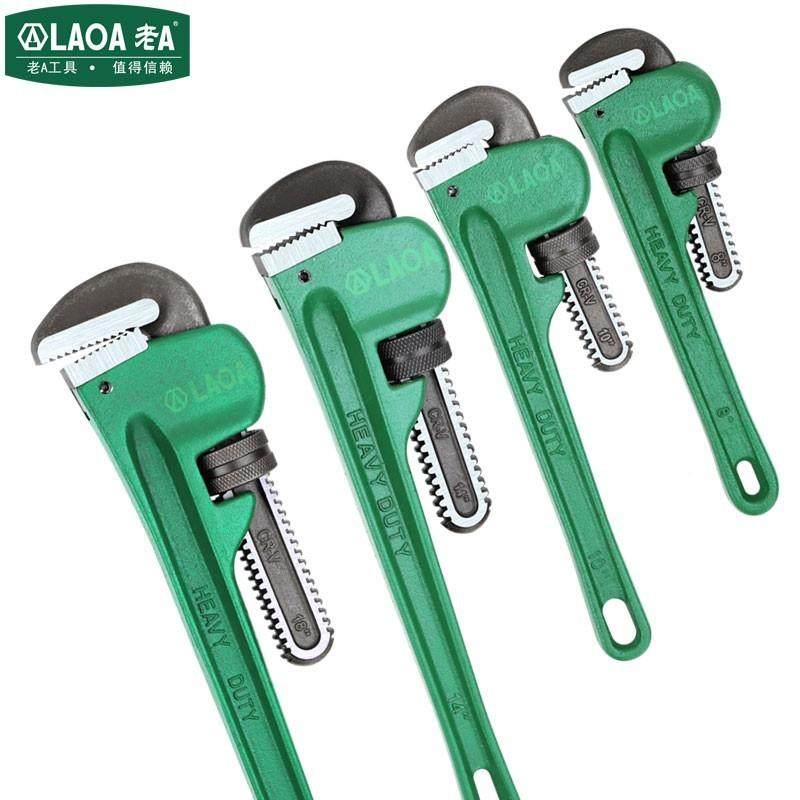管钳家子用管子钳大号LA320024小管子德钳式重型管钳24寸L2A32004