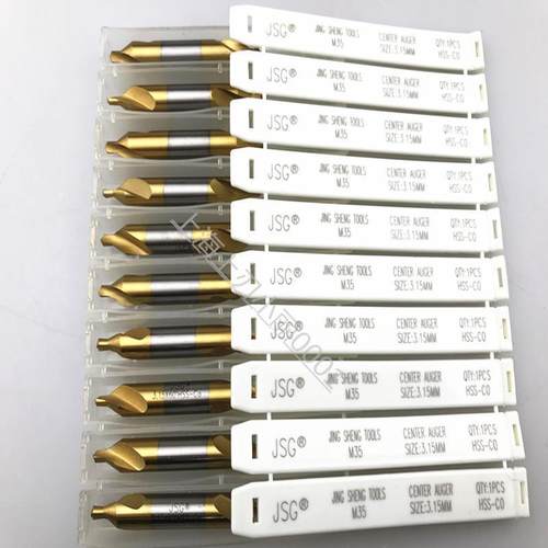 JS含G涂层中心钻m35高速钢钴黄镀钛2不锈DCZ钢用A1AA3A4A5厂家