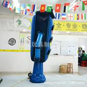 PVC红绿灯充气仿真交通全指示灯UCK人形充卡通气交通红绿灯标安志