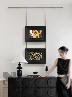 《中蒙德里安》厅古风客组合装饰画室轻法式餐厅壁画艺术SNZA2023