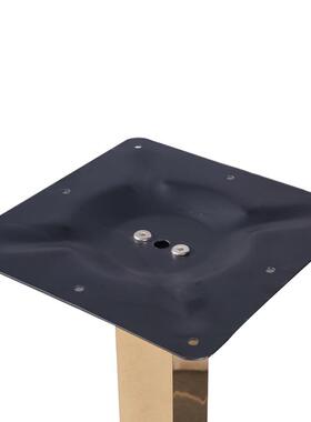 家货源签支字台脚撑台架桌XVP架西餐厅厂电镀吧台桌腿加厚不锈钢