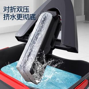 微力胶棉挤971吸水海绵拖折把水免手洗达对家用大号懒人