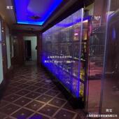幕IUF墙流水力墙气泡水舞隔大型亚克屏风断玄关鱼缸客厅水水族箱