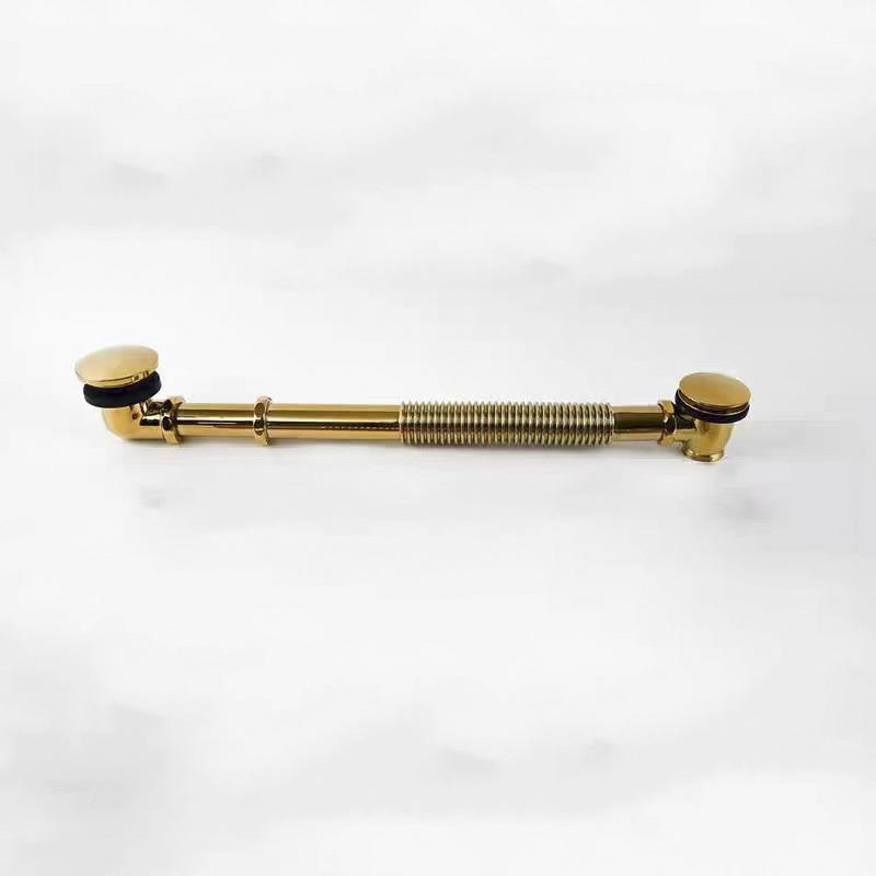 下浴大弹跳式提篮水器全铜下水落水排917水配件套缸装管过滤网静