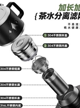 瓶88016不锈钢保温壶户3外大容量壶便户外车载旅行保温携大号