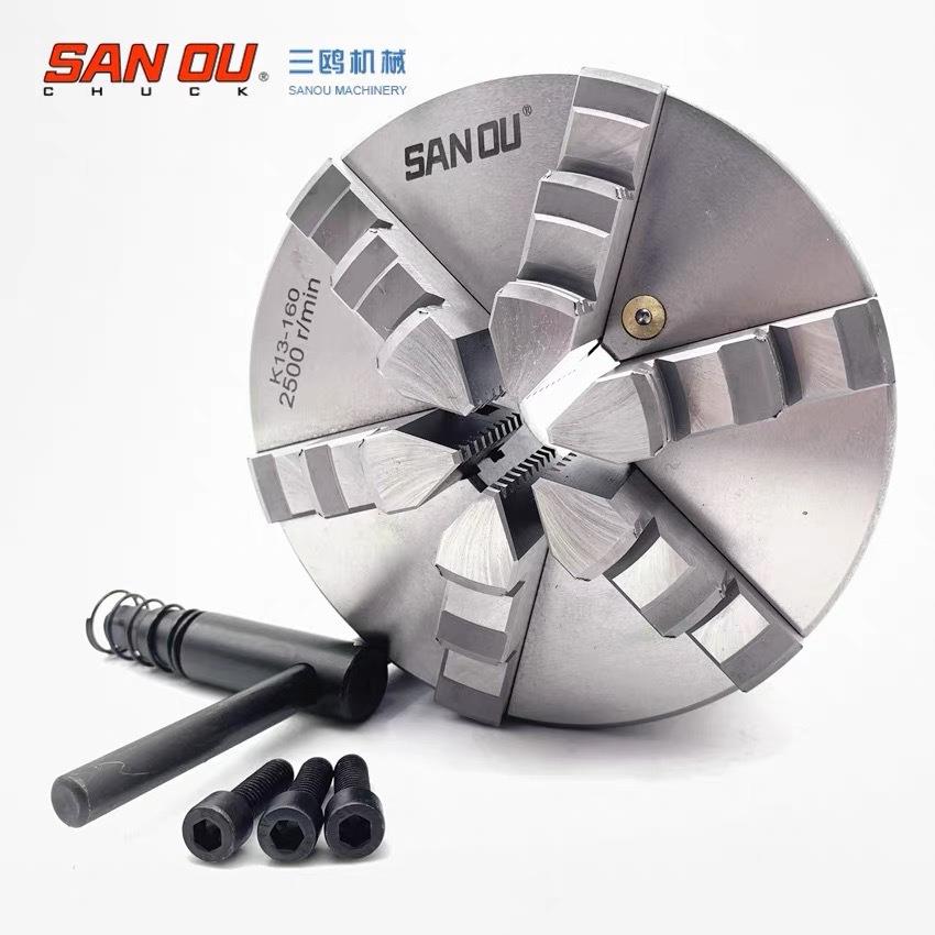 anou六爪卡盘K13s100251602200FMV2501304006爪卡盘三欧