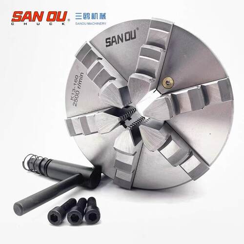 anou六爪卡盘K13s100251602200FMV2501304006爪卡盘三欧