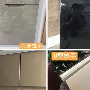 多层实木式 欧烤漆门钢琴汽车烤漆F95T5M55橱柜门整体厨房板衣柜门