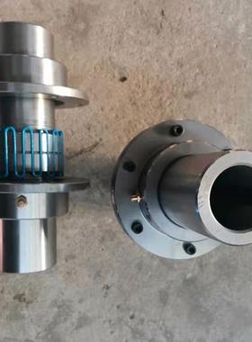 JS蛇簧联轴器铝合金罩壳动JSXJB型电用簧联轴器机械机设备蛇传件