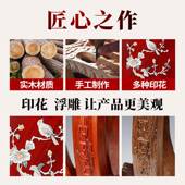 复古筝凳子实木琴筝凳成人儿单人古琴凳结实耐JVE用古圆凳紫檀童