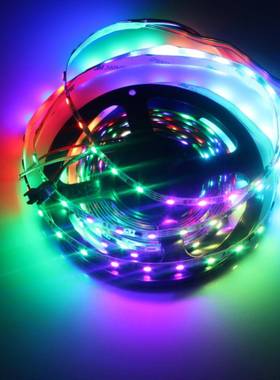 24V跑马S28灯101AJX灯带505全彩编程灯条KTV光智能幻彩流光灯W条