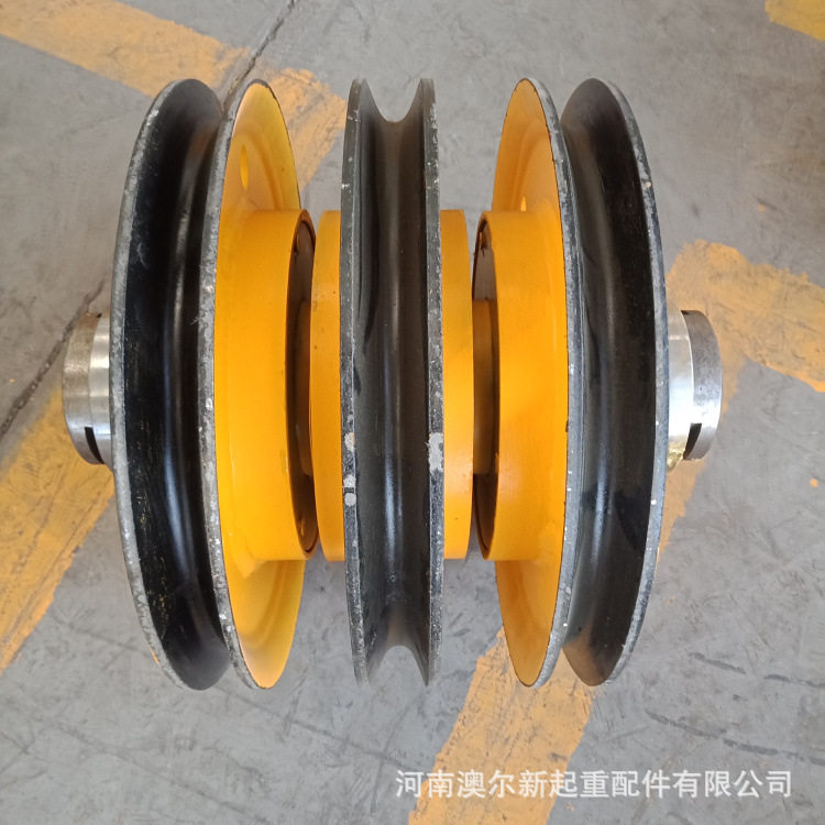 大量供应 10t/20t双梁行车滑轮组 行吊滑轮片 出口滑轮组制造商