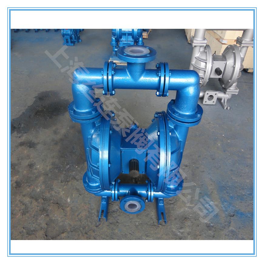 直销QB膜Y-ASC0气动隔锈膜泵不钢304气动4隔泵食口级隔膜泵糖浆泵