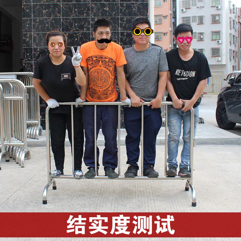 不锈钢可移动围栏 铁马护栏市政交通道路商场学校排队隔离防护栏