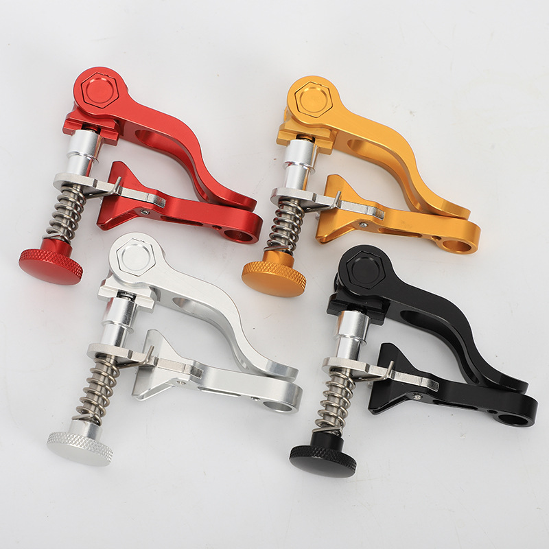 小布座管夹座管快拆钛中杆不锈钢偏心轴可刻标用英布国布3sixty