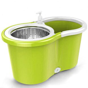 通用单卖拖把桶单桶旋转拖布手压自动不锈钢脱水篮墩布桶配件桶身