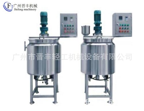 消毒液不锈钢搅拌锅化工电加热搅拌釜恒温加热反应釜均质搅拌罐