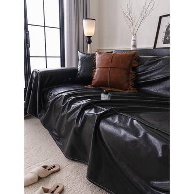 防水尿沙发盖布不粘毛防猫抓发巾全盖皮隔F9896J98革免洗罩沙发套