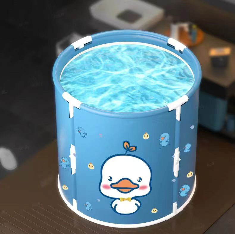 成人加大折叠加热泡澡桶
