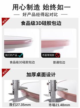 儿XVP童花生桌宝学习桌婴宝幼早儿桌可升桌降幼儿园教子孩子阅读