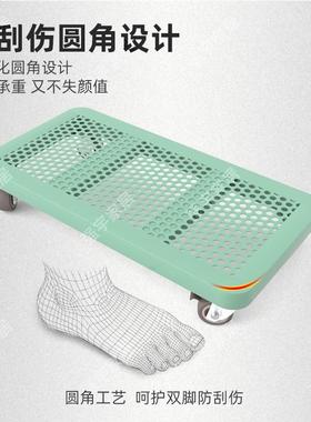 可移动主机托滑轮底移座台F9688SS7公式电脑机箱支架家用办架室置