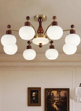 202新款式吊灯轻奢陶瓷客厅灯饰美卧套餐欧式简约5餐厅室91445吸