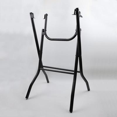 桌支架三角圆圆桌支撑脚餐桌腿简桌大圆可折叠架子大排档圆桌支架