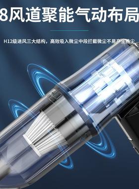 24新款高端高无刷机吹40083功电率多功能车载吸尘器可折叠尘器充