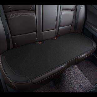 9I汽车坐垫亚G麻四无靠背三件套通季风透气四季通用片单防滑CVJ贴