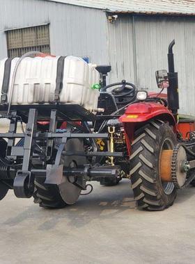 工程路开槽机拖马机拉带IGK水泥路面切缝新款机四轮车加装割缝机