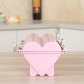 开司面包模心形蛋糕烘模具铝合金家MK1024用合焙面吐包蛋糕模具工