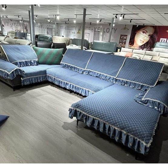 6B76款型全靠背扶罩手套左右贵妃四F767SJT9季垫通用沙发U套休闲