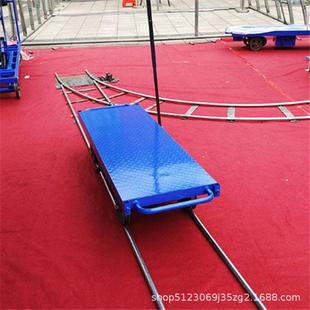 温室运RHW菜板车大棚轨道车采摘运输小手制推平车车遥控控可装