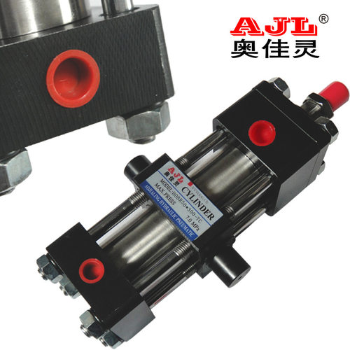 液压缸HOB50*300-TC中间铰轴安装不锈钢缸体附磁性液压油缸
