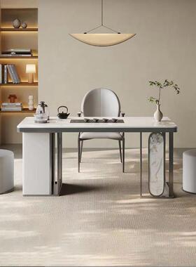 轻奢板岩茶台桌阳台茶茶桌椅组合办公BYX小室户型功夫泡现代简约