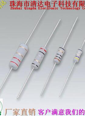 深圳厂家直电销KNP2W82R5%绕AMQ线阻现编带货直插/插件