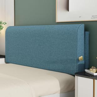 床头软包靠背床头款 靠垫粘床靠背垫2头025新背板靠床头靠背枕定自