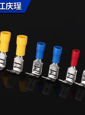 跨境货源P.BDD125-41025肩0扇背公母预绝缘接线端子背式冷压型接