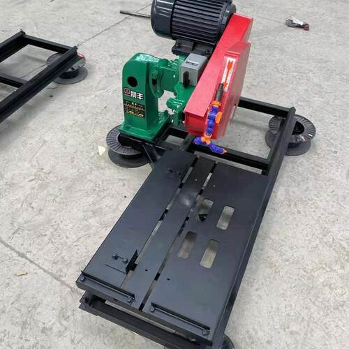 8600石材切型割水机循环轨道式石材切割机路沿石平台切割机