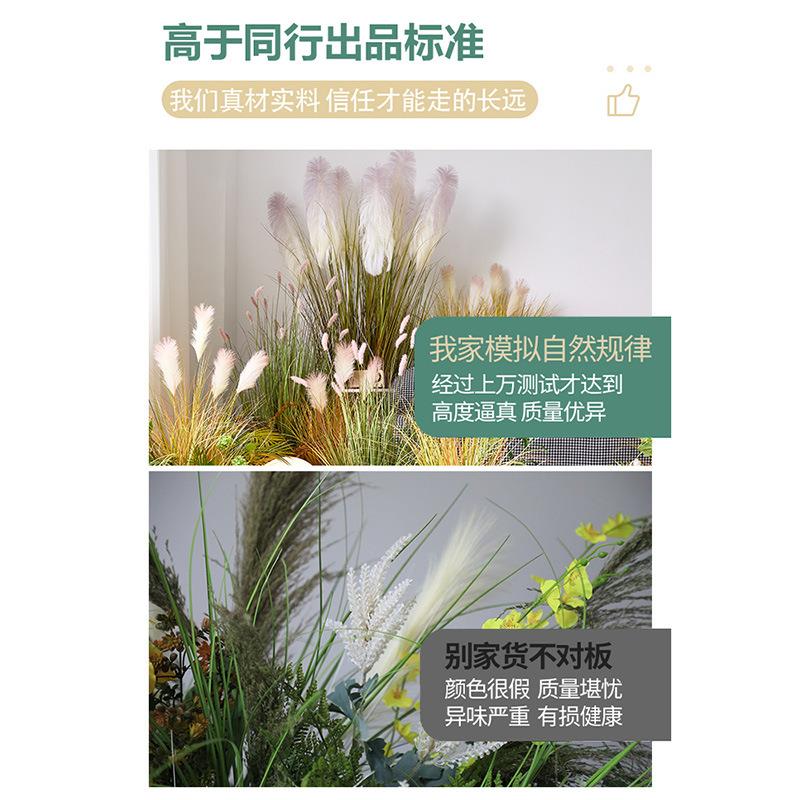 露营风仿真饰芦苇仿真花室内绿造22120101景植组合播间服装店装直