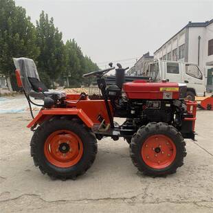 8马力柴四轮拖拉机多功能小型农用旋耕机油硬地深翻3301田犁拖拉