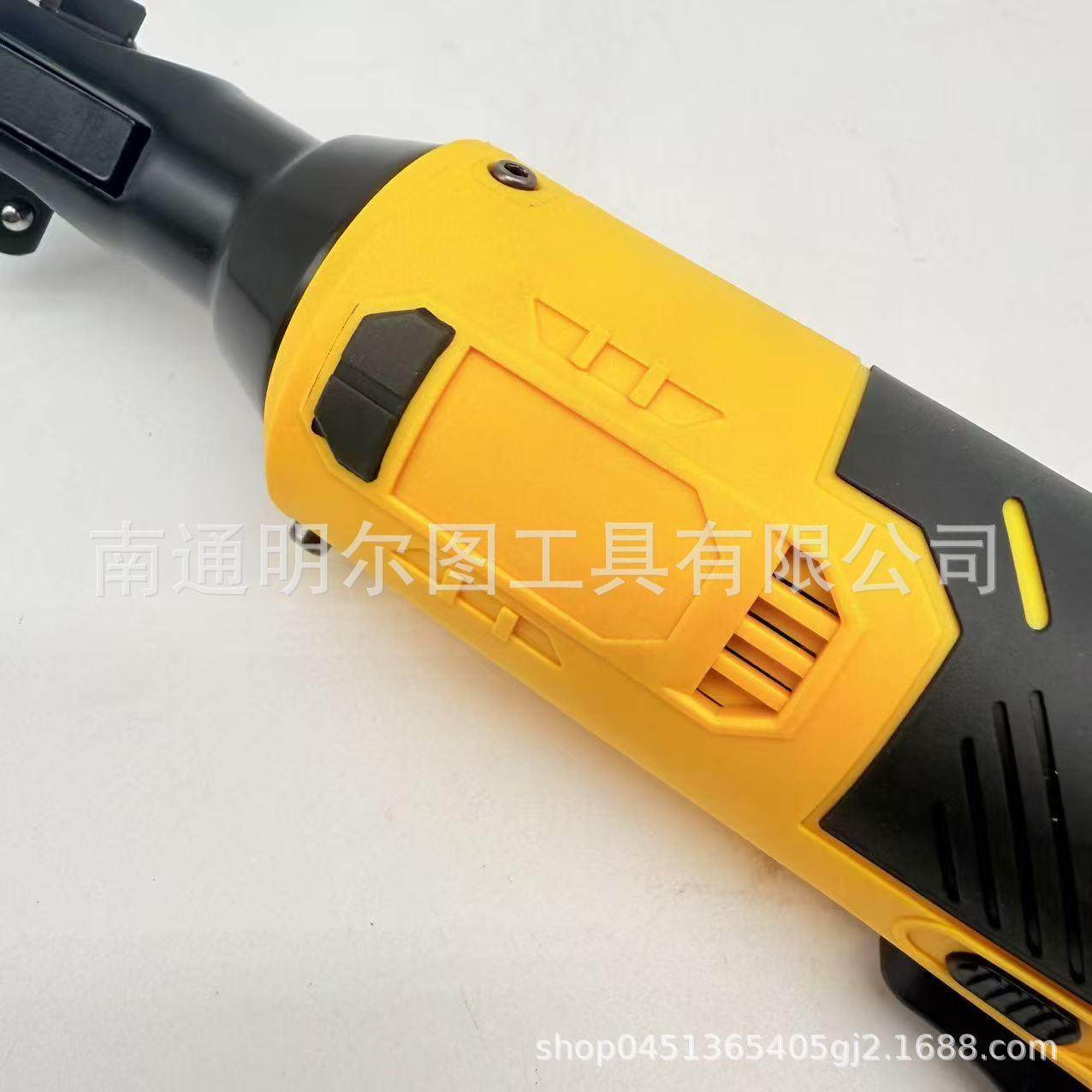 12V动锂电NWW电棘扳9手0度角向汽修舞台搭建直轮角拐弯器弯头扳手