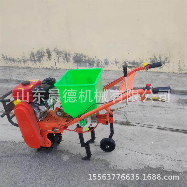 米玉型大豆趟ELL施肥机汽油链轨地耘耕8马力小锄地机