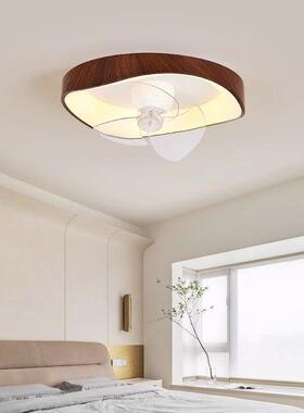 中式复古能胡桃新木卧餐室智摇头风扇吸顶灯厅家96433用超