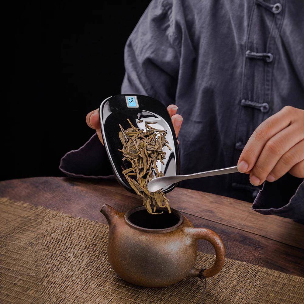 克电子茶液称则茶具无量茶则配件散茶茶荷小测量无量智能重量晶显